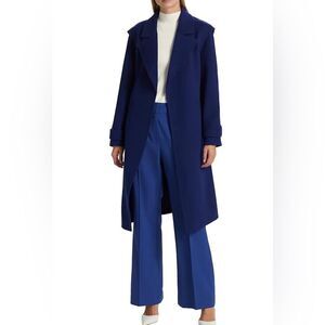 ELIE TAHARI Wool-Blend Coat size XL